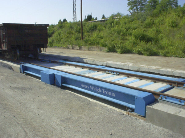 Railroad Low Profile Above Ground Rail Scale