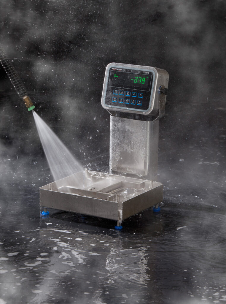 Hygienic weighing equipment